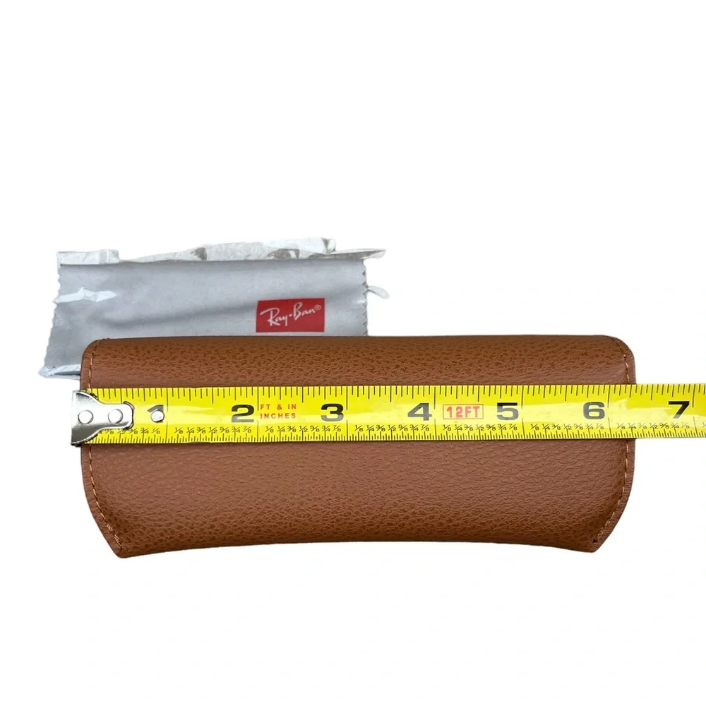 Rayban Brown Sunglasses Glasses CASE Snap Shut Storage Protection Summer